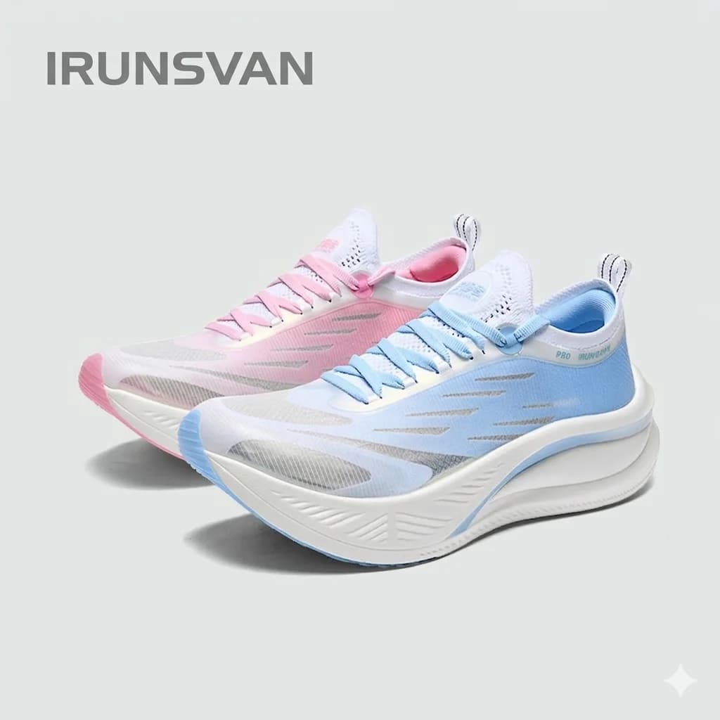 IRUNSVAN Carbon Plate Racing Shoes for Fast Road Miles