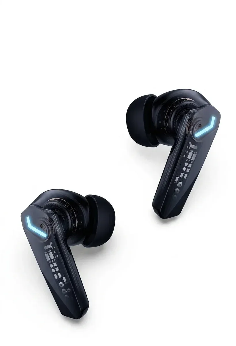 Lenovo GM2 Pro black gaming earbuds