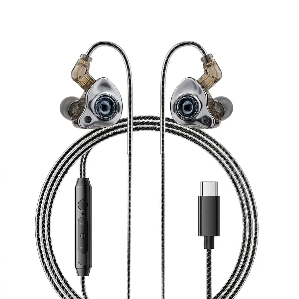 Essager USB-C Wired HiFi Gaming Earphones