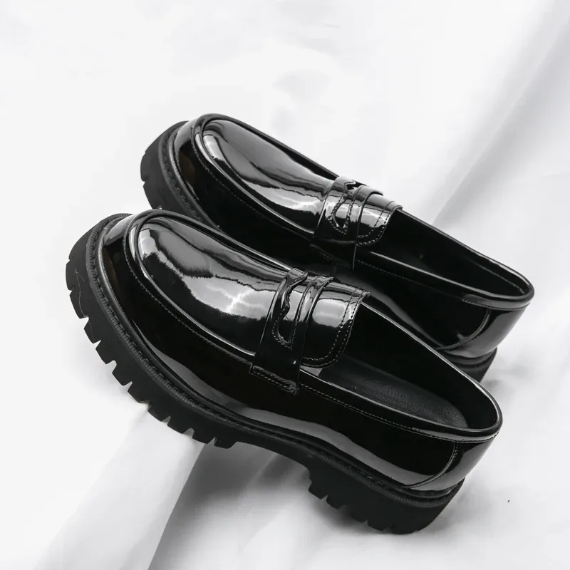 Elevated Slip-On Formal Loafers for Men