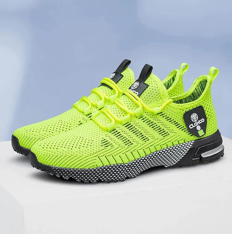 CLOHOO Lightweight Knit Casual Running Sneakers for Men
