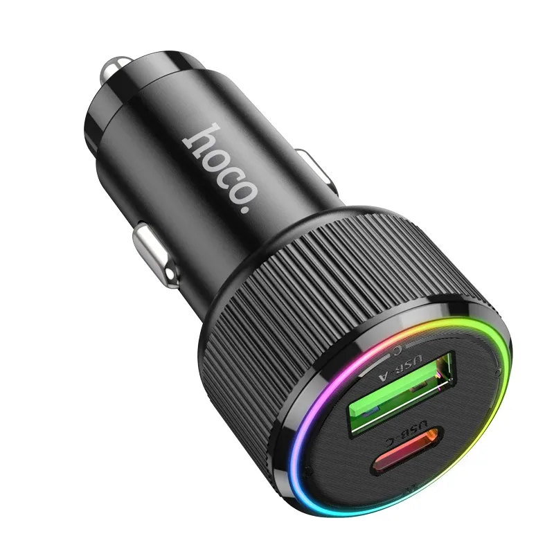 HOCO NZ14A Dual-Port 20W Car Charger