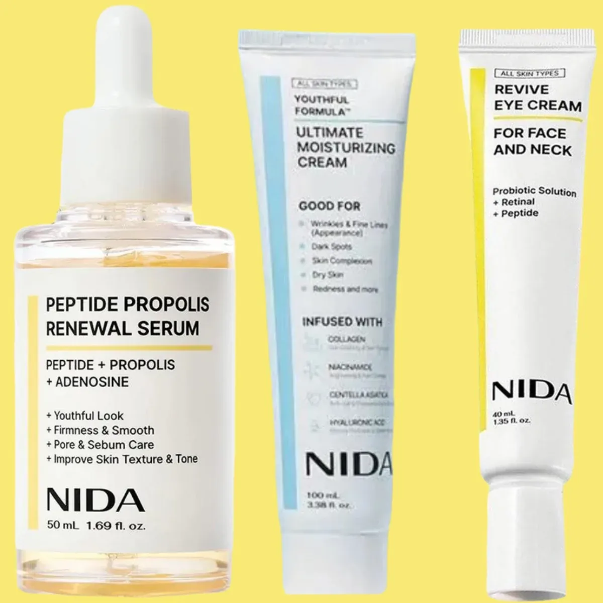 NIDA Propolis Peptide Barrier Repair Serum Set