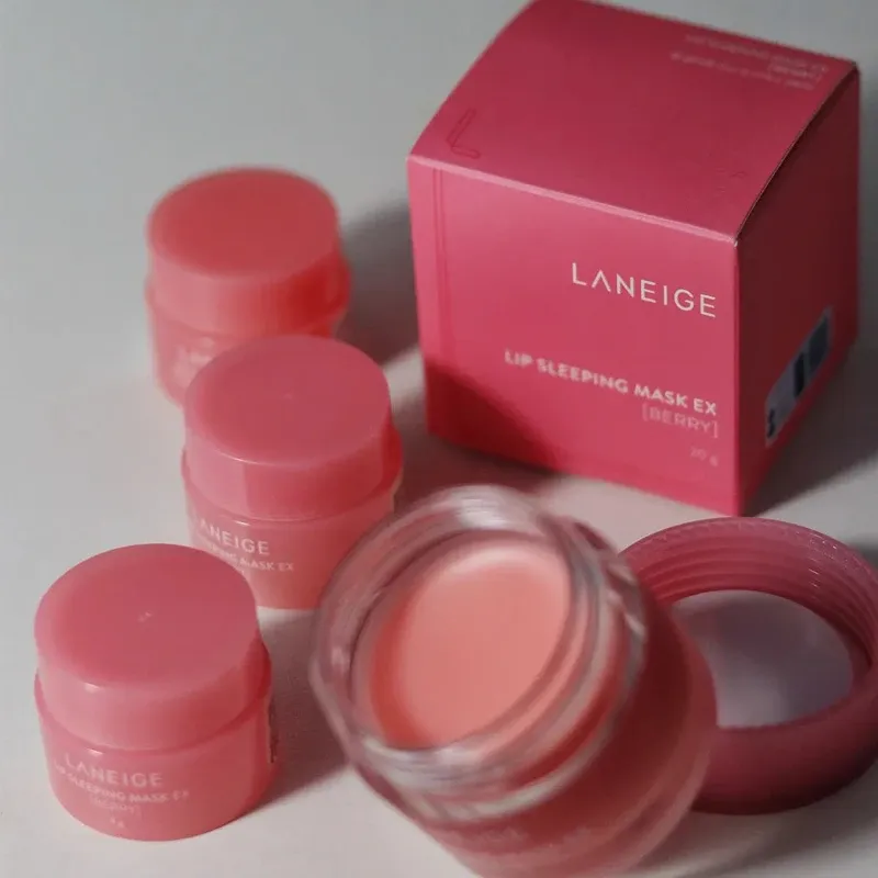 Laneige-Style Donut Lip Balm with Shea Hydration
