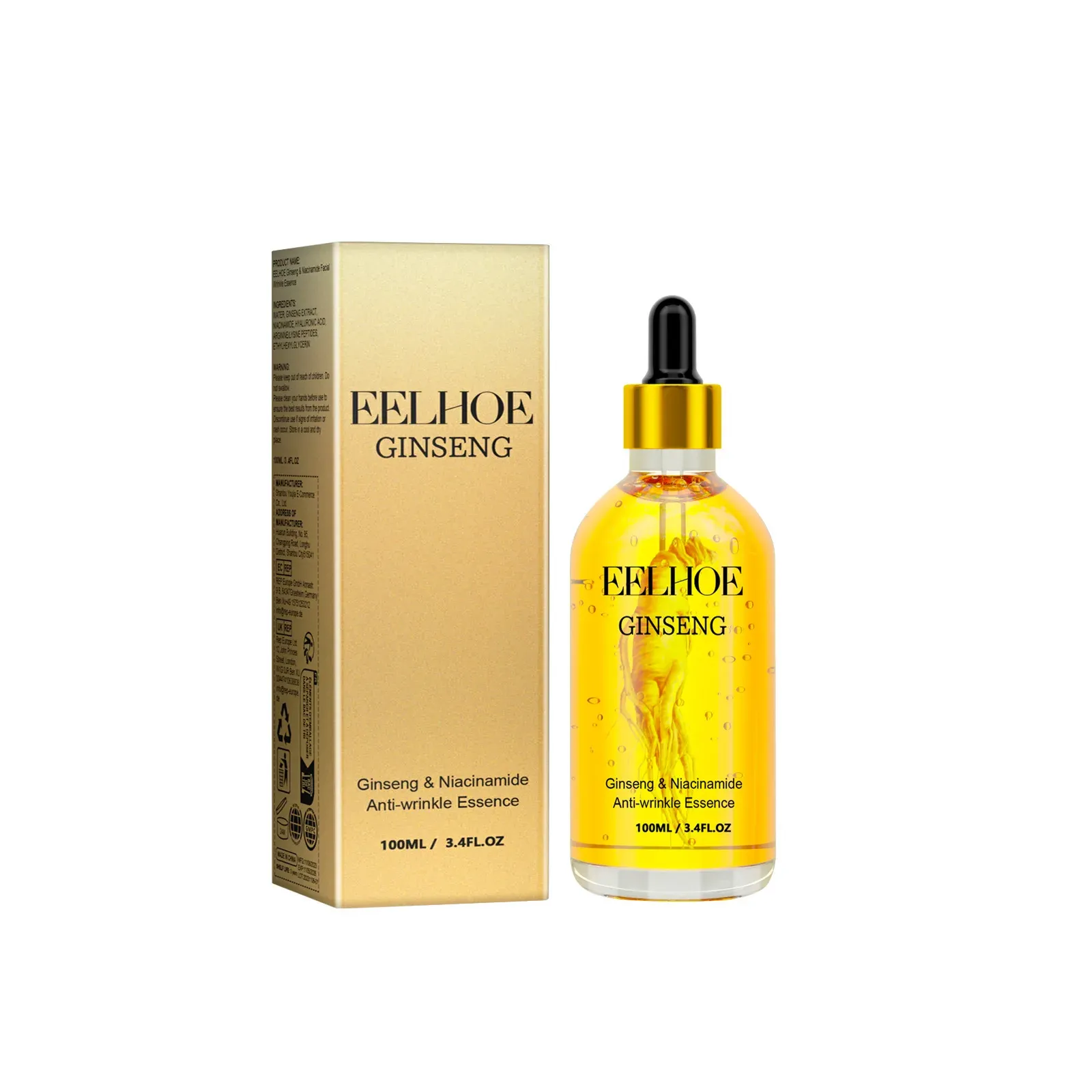 EELHOE Ginseng Hydrating Firming Facial Serum