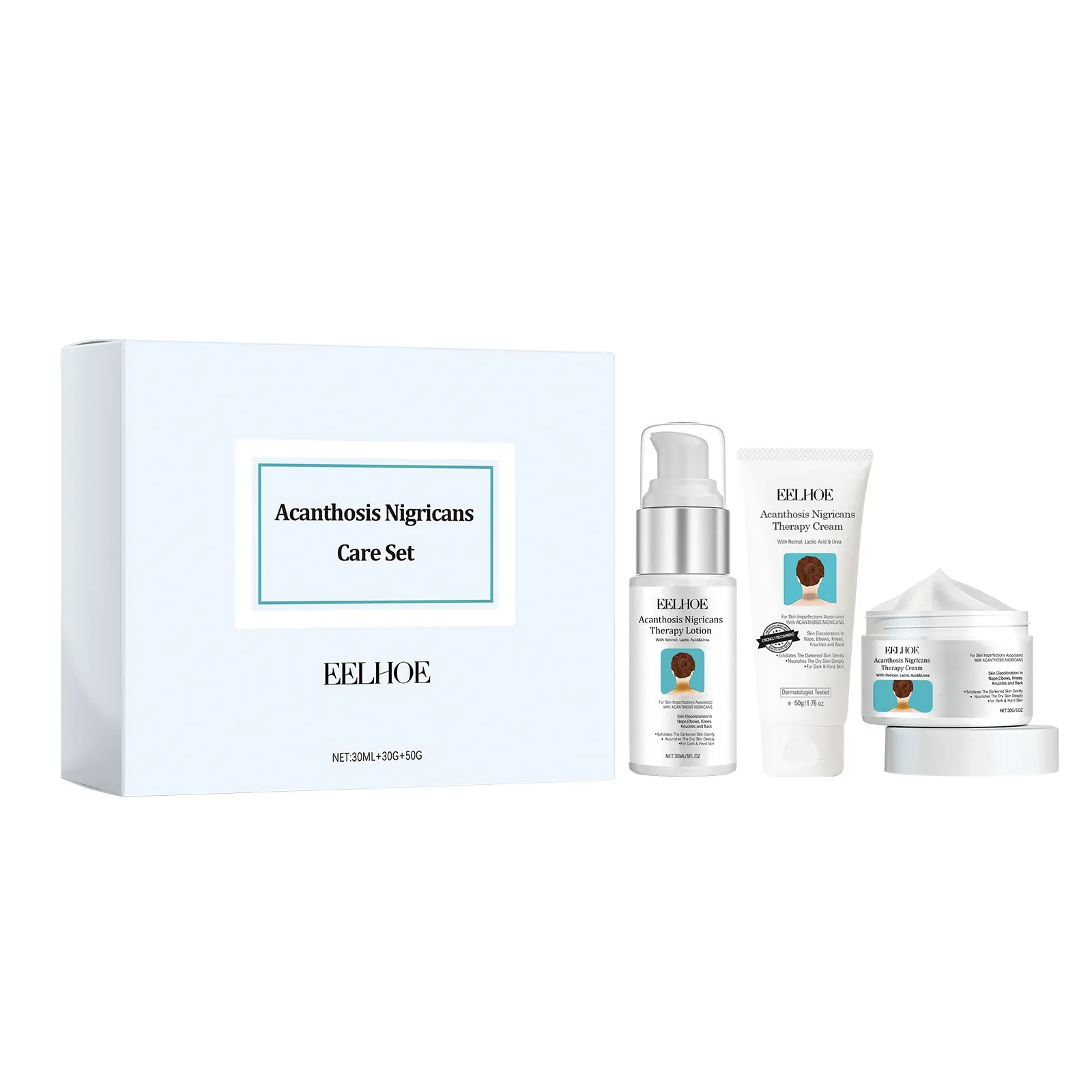 EELHOE Dark Skin Tone Care Cream for Neck, Underarm and Joints