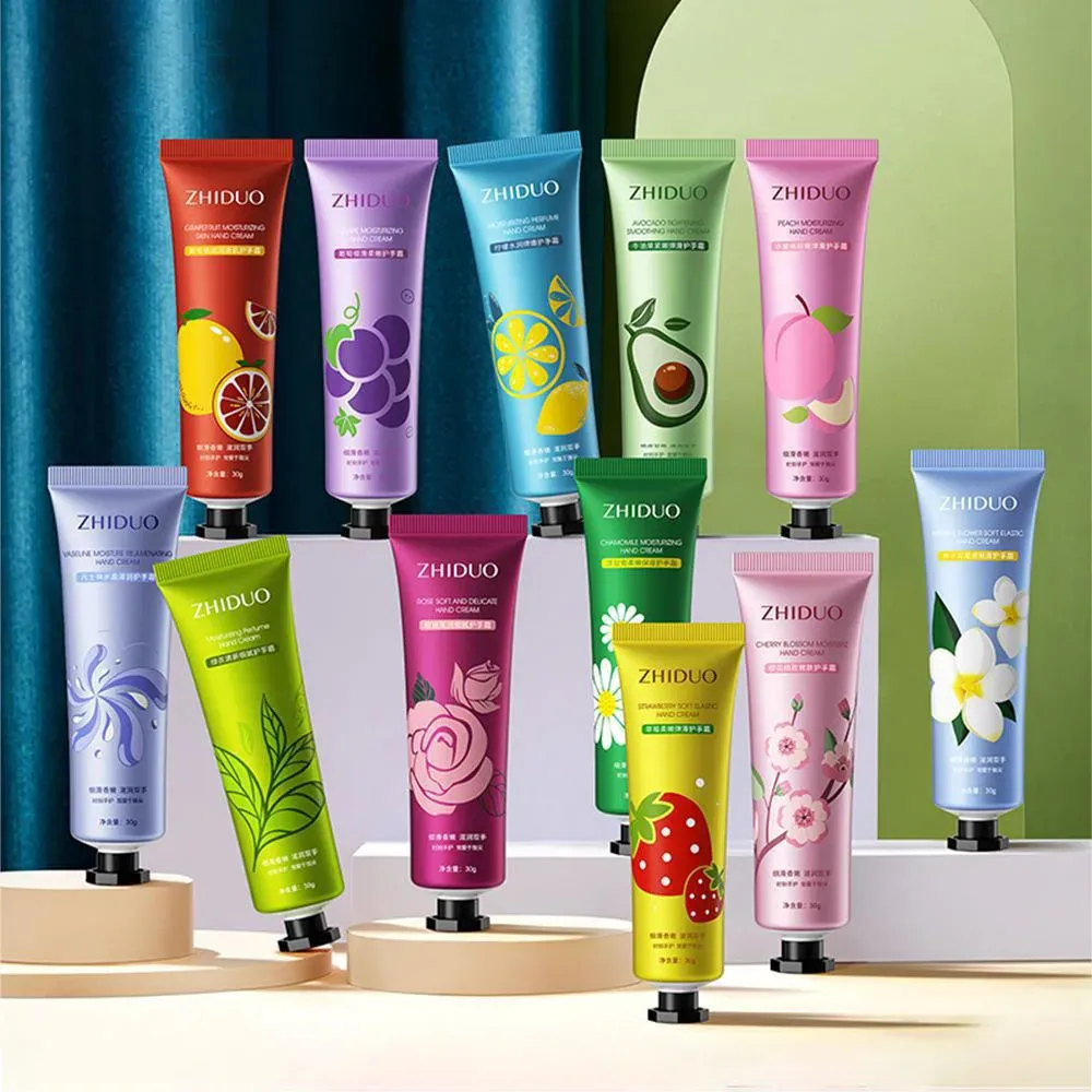 BIOAOUA Fruity Floral Hand Cream Set, 10 Pieces