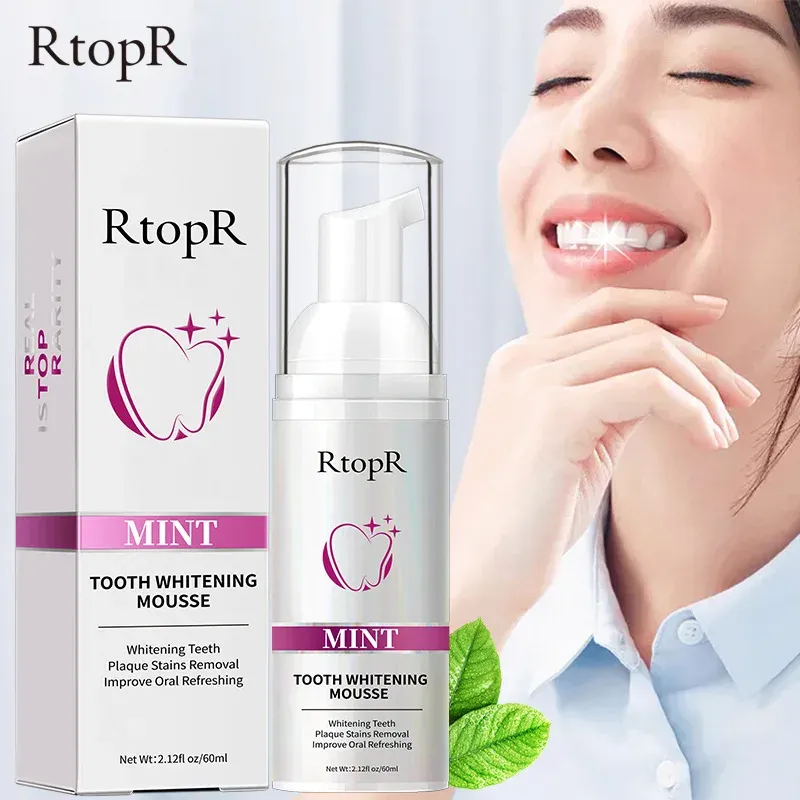 RtopR Whitening Oral Care Gel for Stain Removal and Fresh Breath