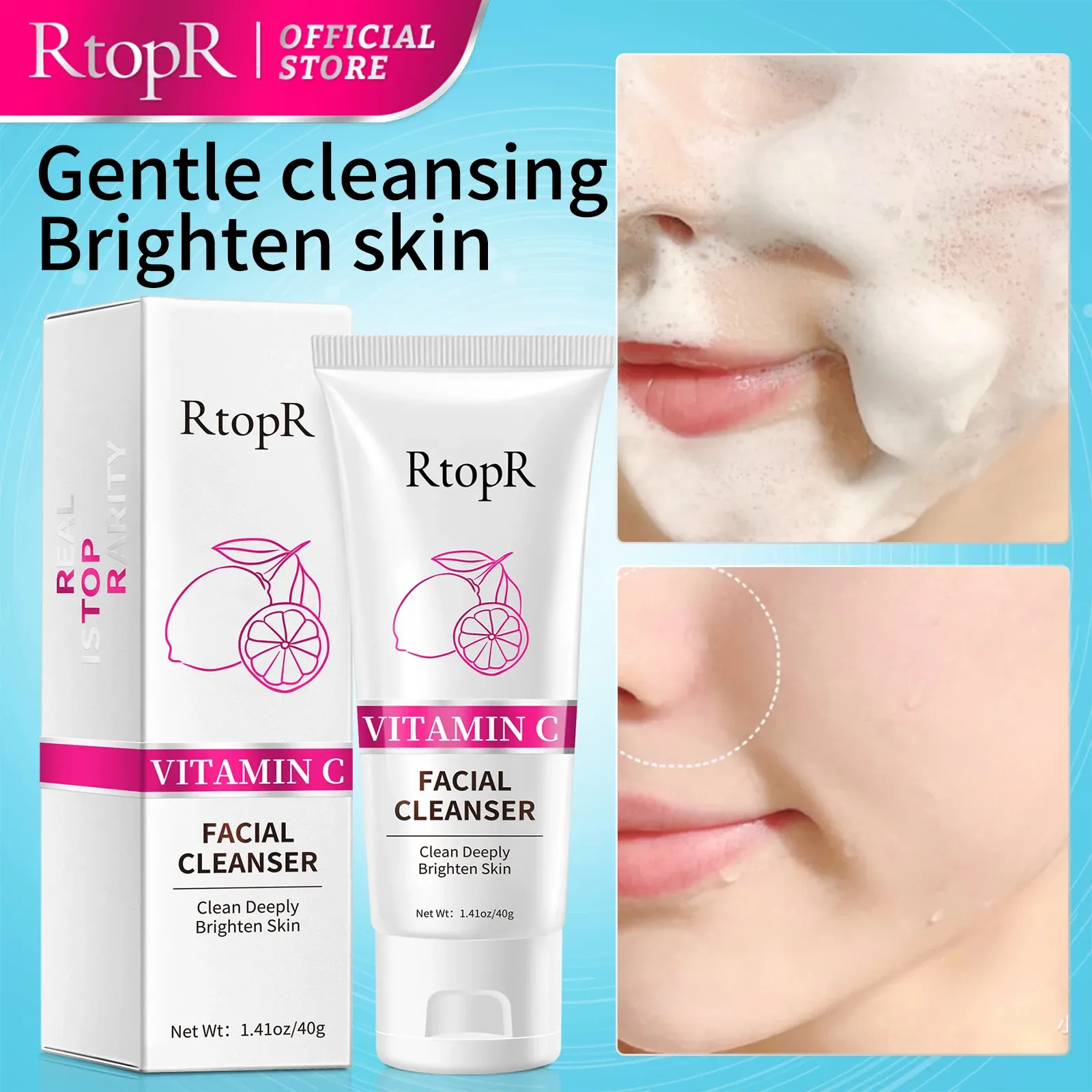 RtopR Vitamin C Deep Cleanse Facial Cleanser