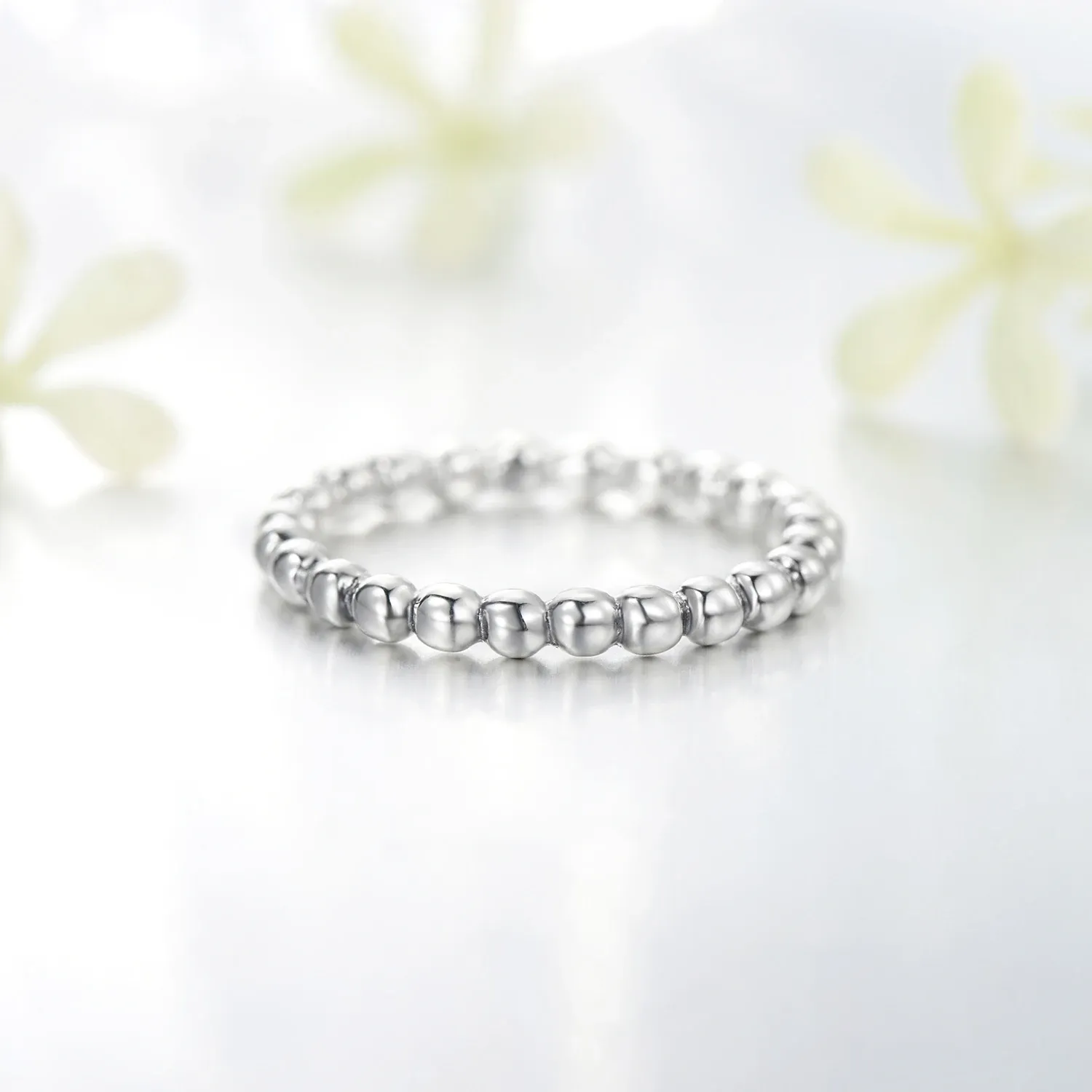 MODIAN 925 Sterling Silver Minimal Stackable Ring