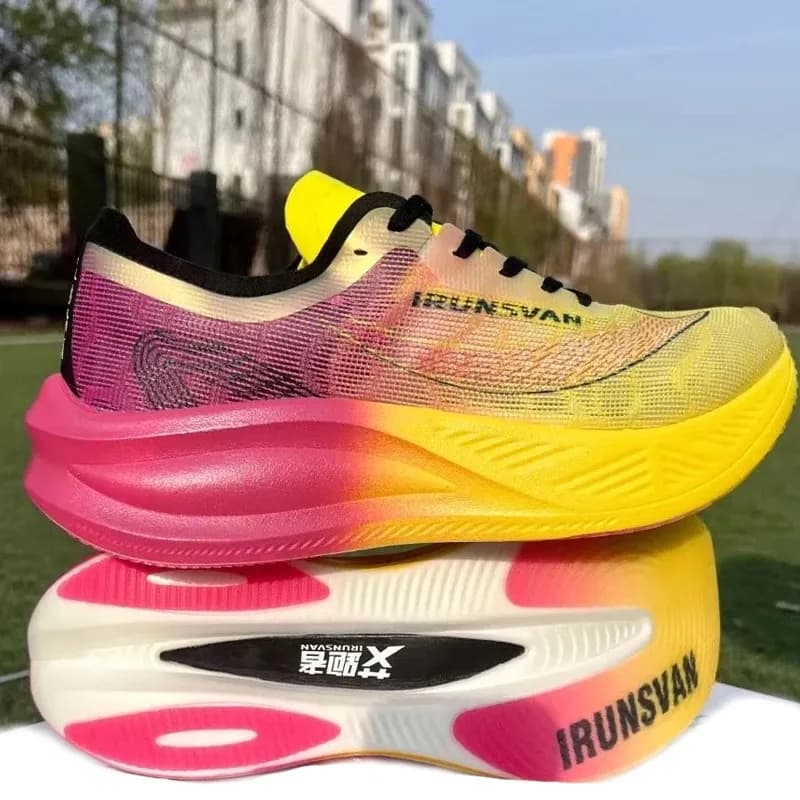 IRUNSVAN Carbon Plate Marathon Racing Shoes