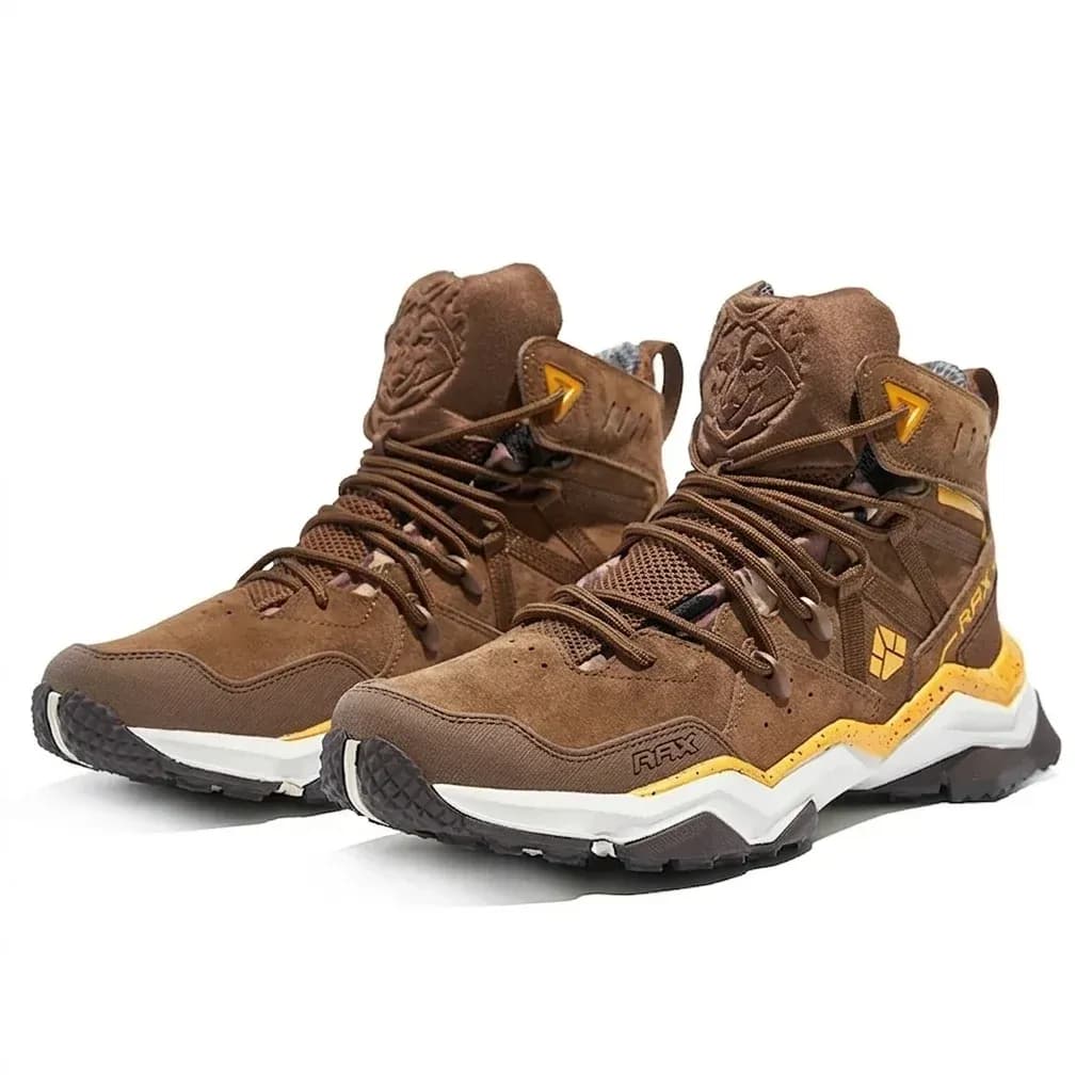 RAX Waterproof Leather Ankle Hiking Boots