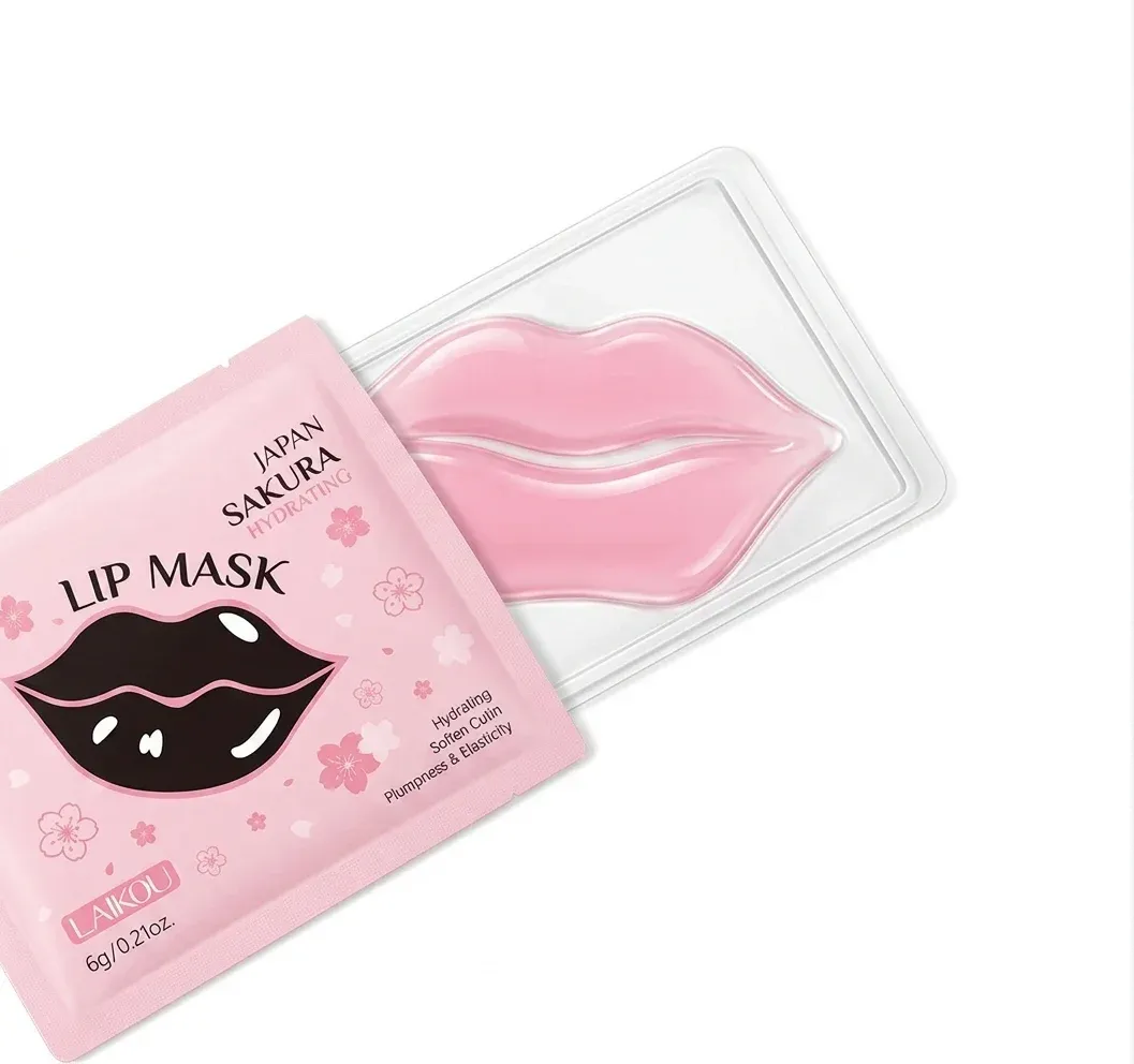 LAIKOU Sakura collagen lip mask package