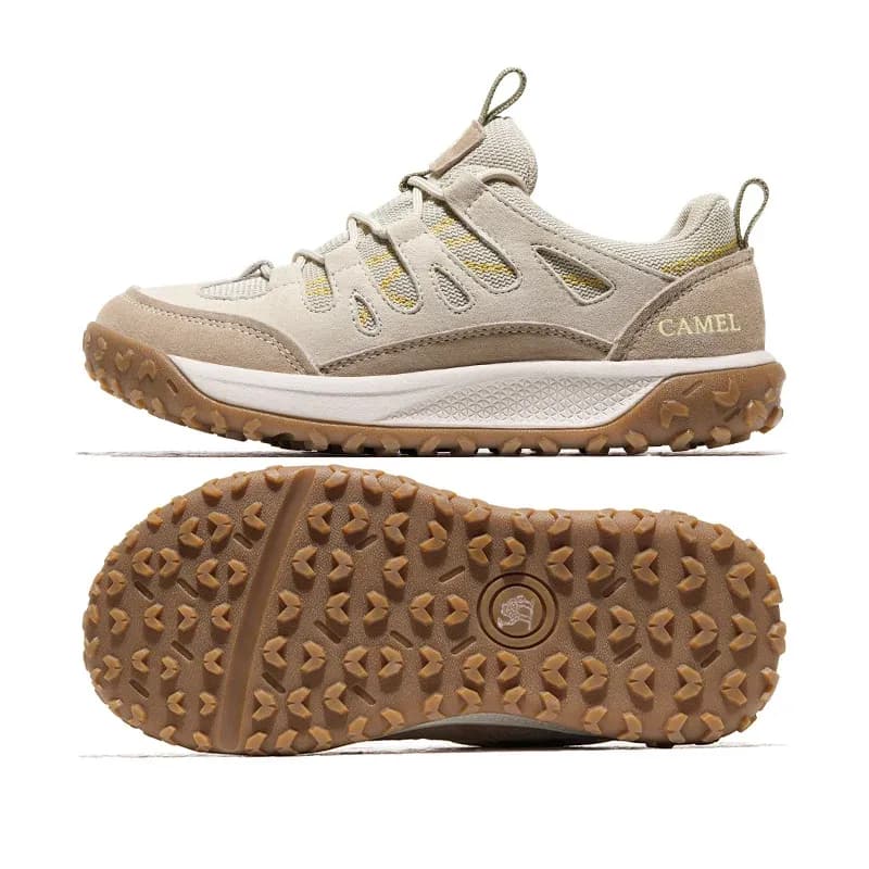 Camel Women’s Ankle-Height Hiking Sneakers