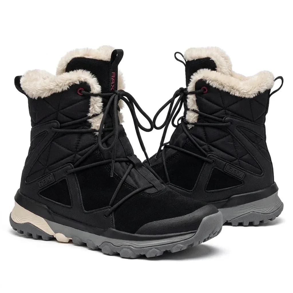 RAX women’s plush mid-high hiking boots