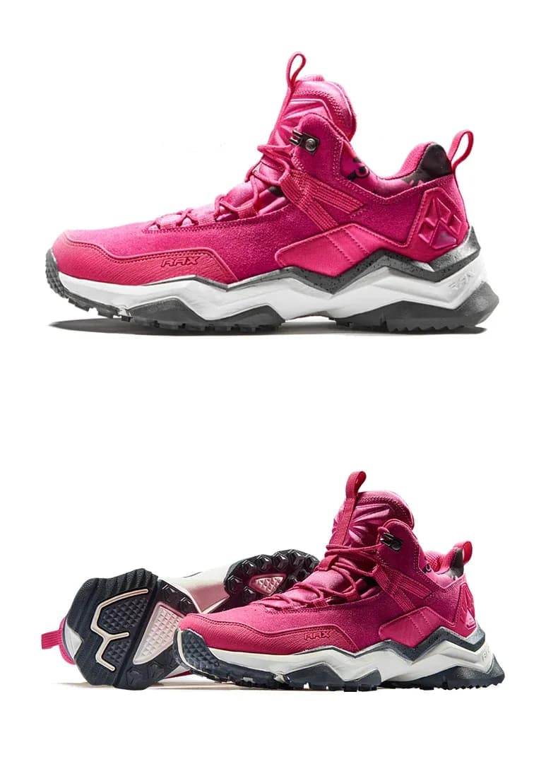 RAX Waterproof Leather Hiking Sneakers for Outdoor Training