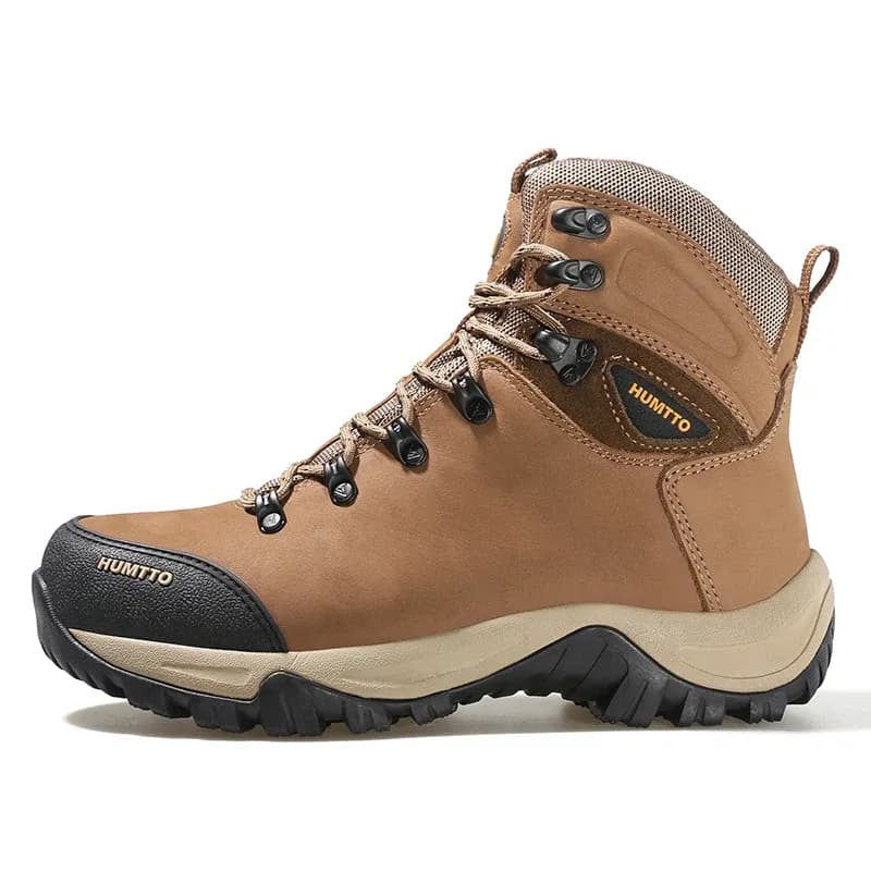 HUMTTO Waterproof Leather Hiking Boots for Men