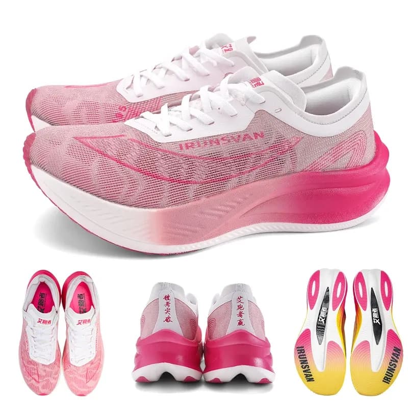 IRUNSVAN Nylon Plate Marathon Running Shoes