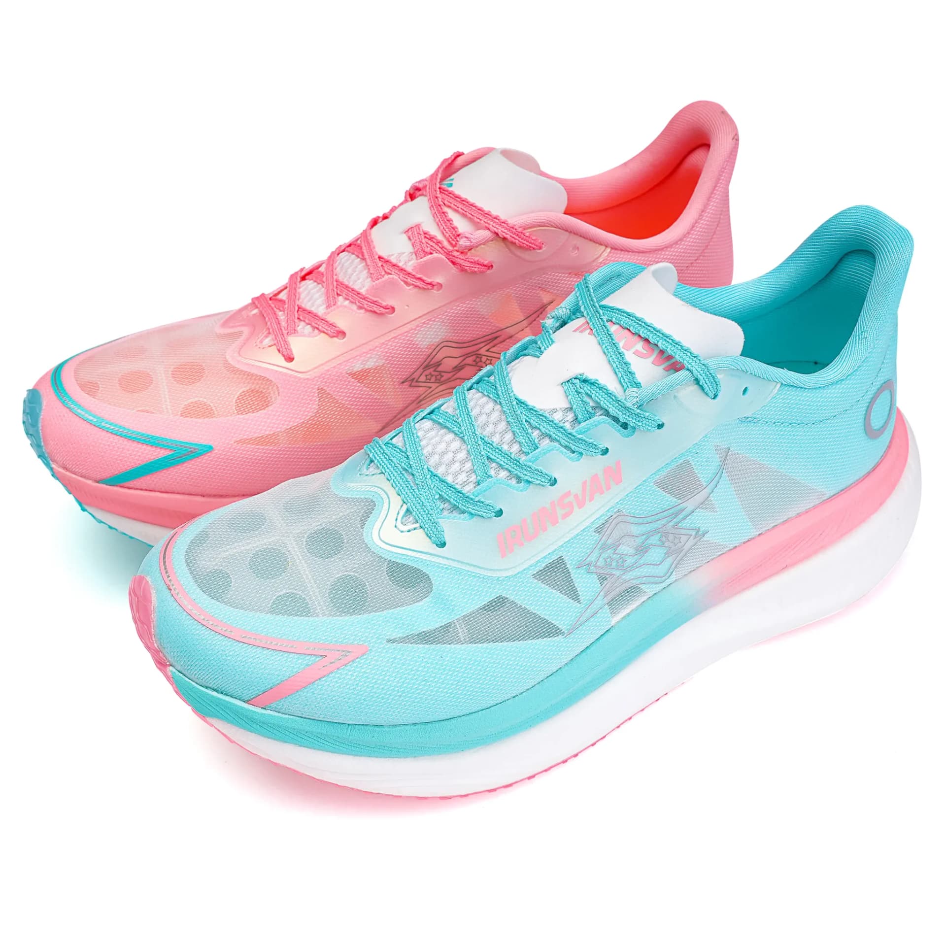 IRUNSVAN Carbon Plate Marathon Running Shoes for Heavy Runners