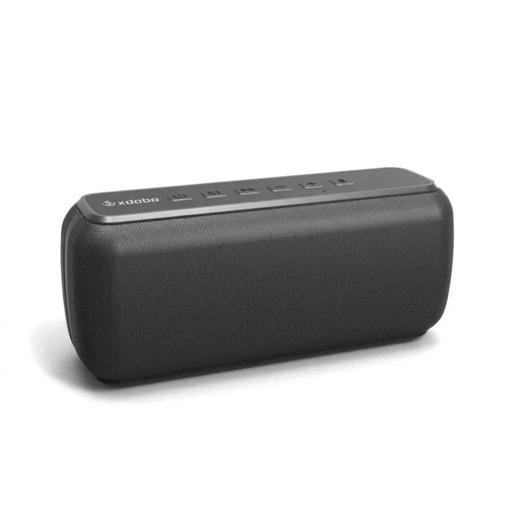 XDOBO X8 black portable Bluetooth speaker