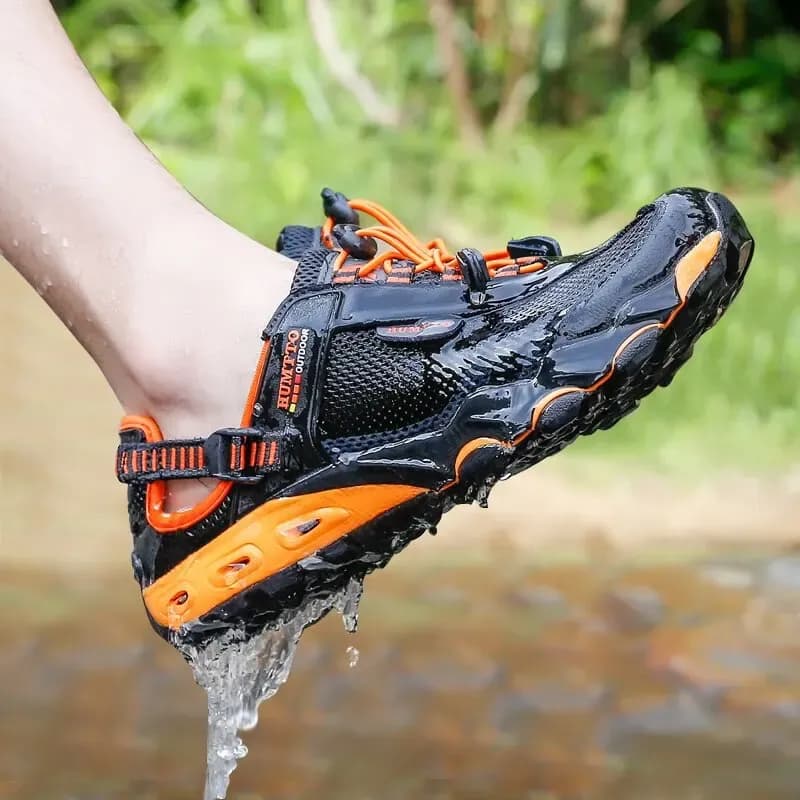HUMTTO Quick-Dry Mesh Wading Hiking Shoes for Men