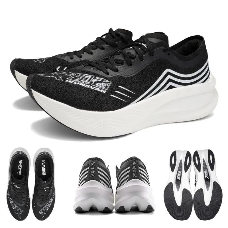 IRUNSVAN Ultra-Light Carbon Plate Marathon Running Shoes