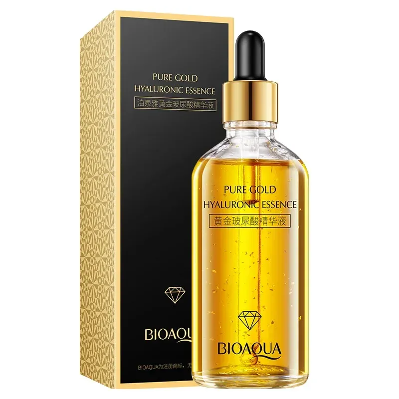 BIOAQUA 24K Gold Hyaluronic Acid Hydrating Facial Serum 100ml