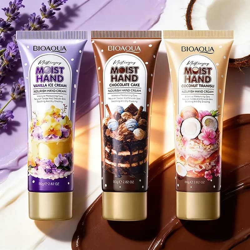 BIOAQUA 80g Moisturizing Hand Cream for Dry, Cracked Hands
