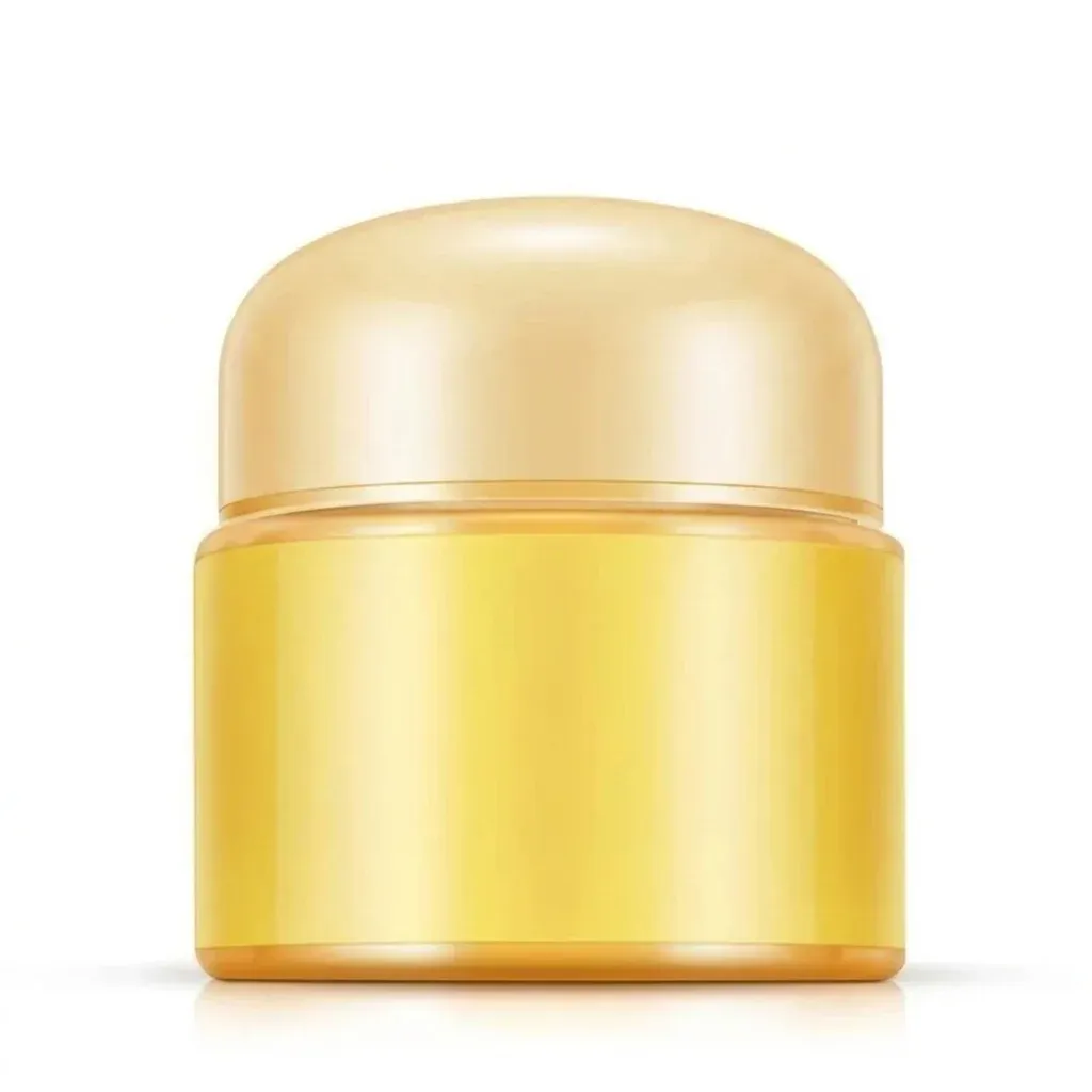 Clean BIOAQUA gold foot cream jar