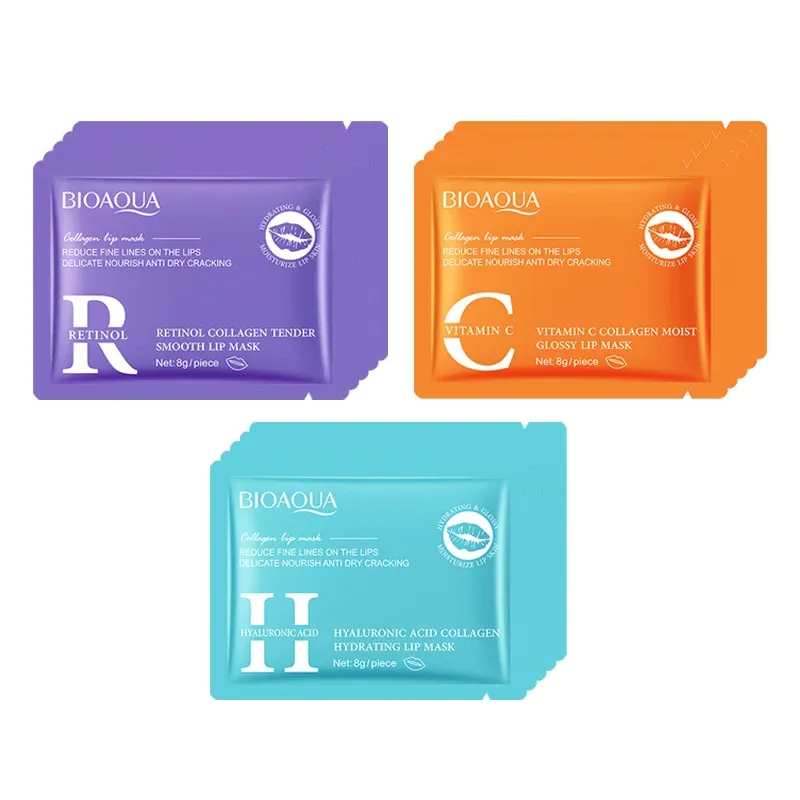 BIOAQUA Retinol Crystal Collagen Lip Mask Set