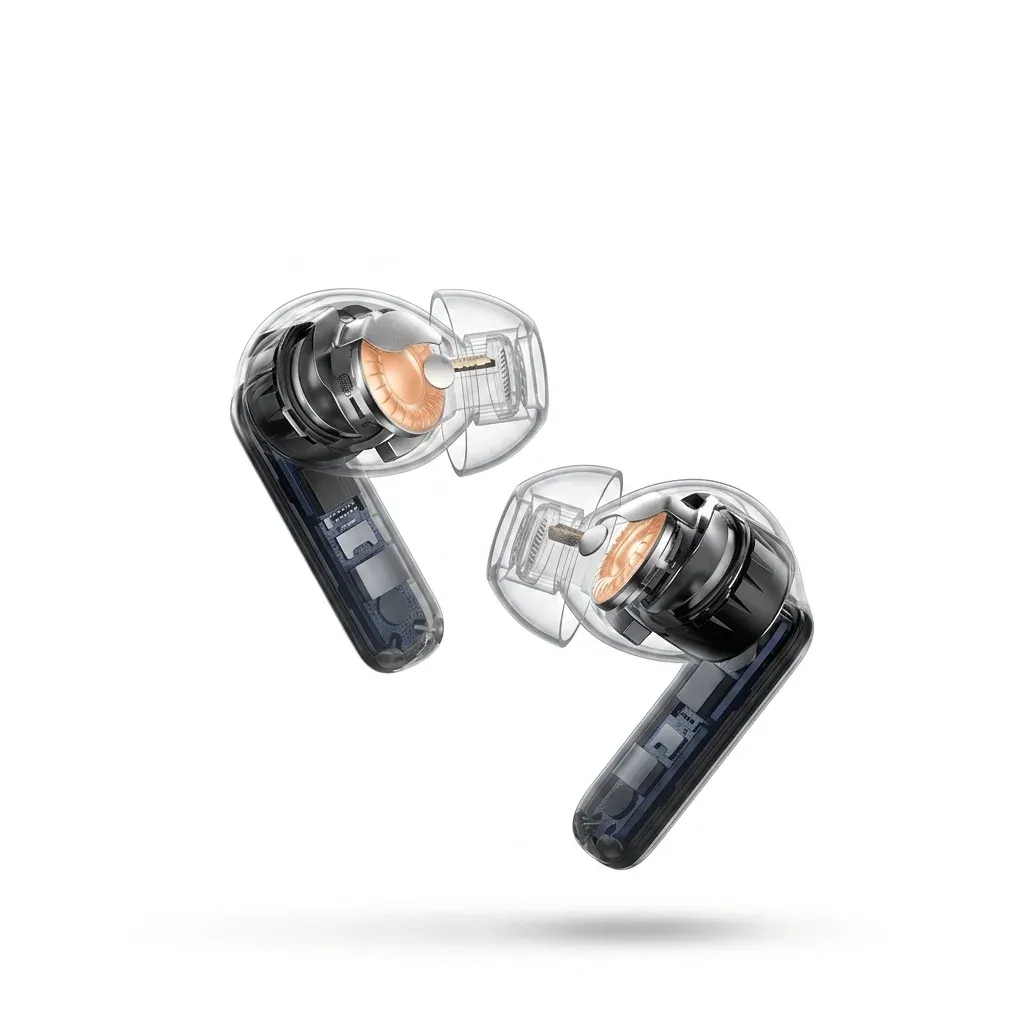 Baseus EP10 Pro transparent wireless earbuds