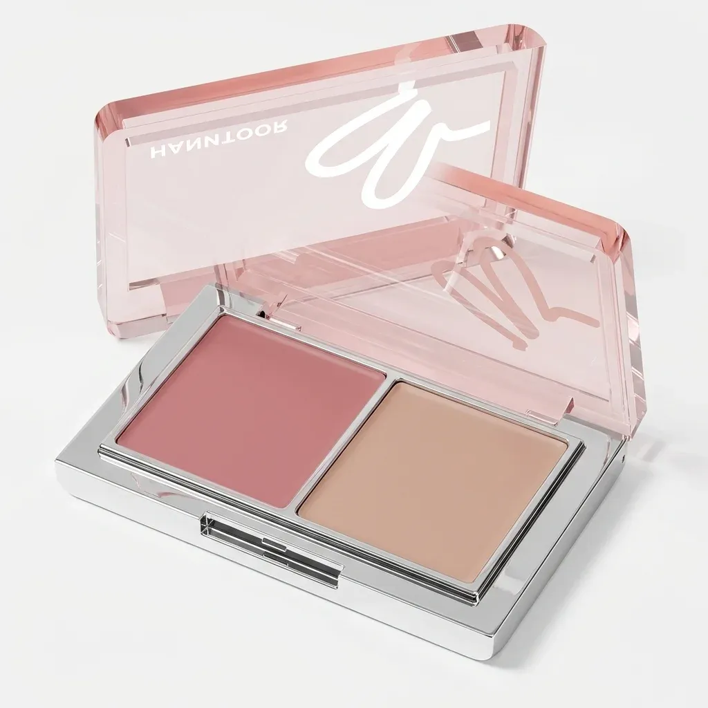 HYNTOOR open cream blush compact