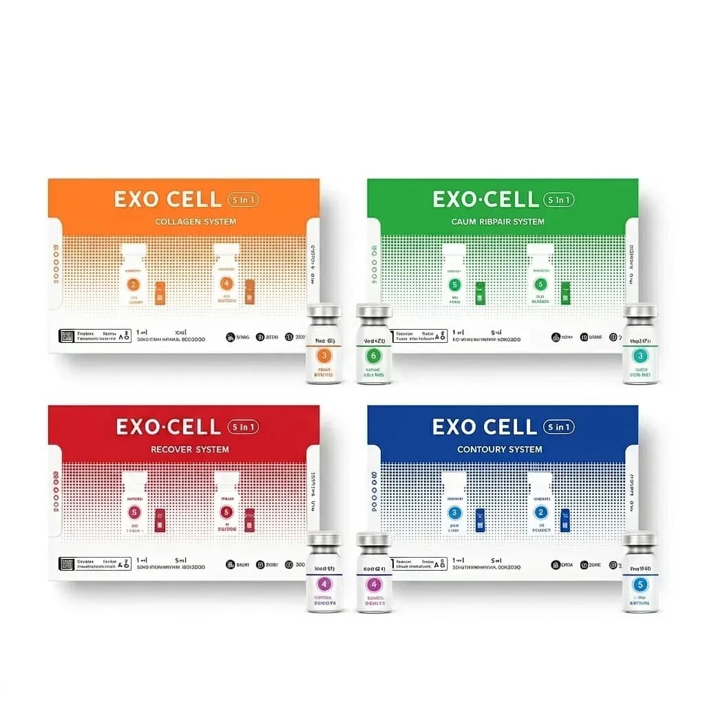 Sanendi EXO-CELL serum set studio shot