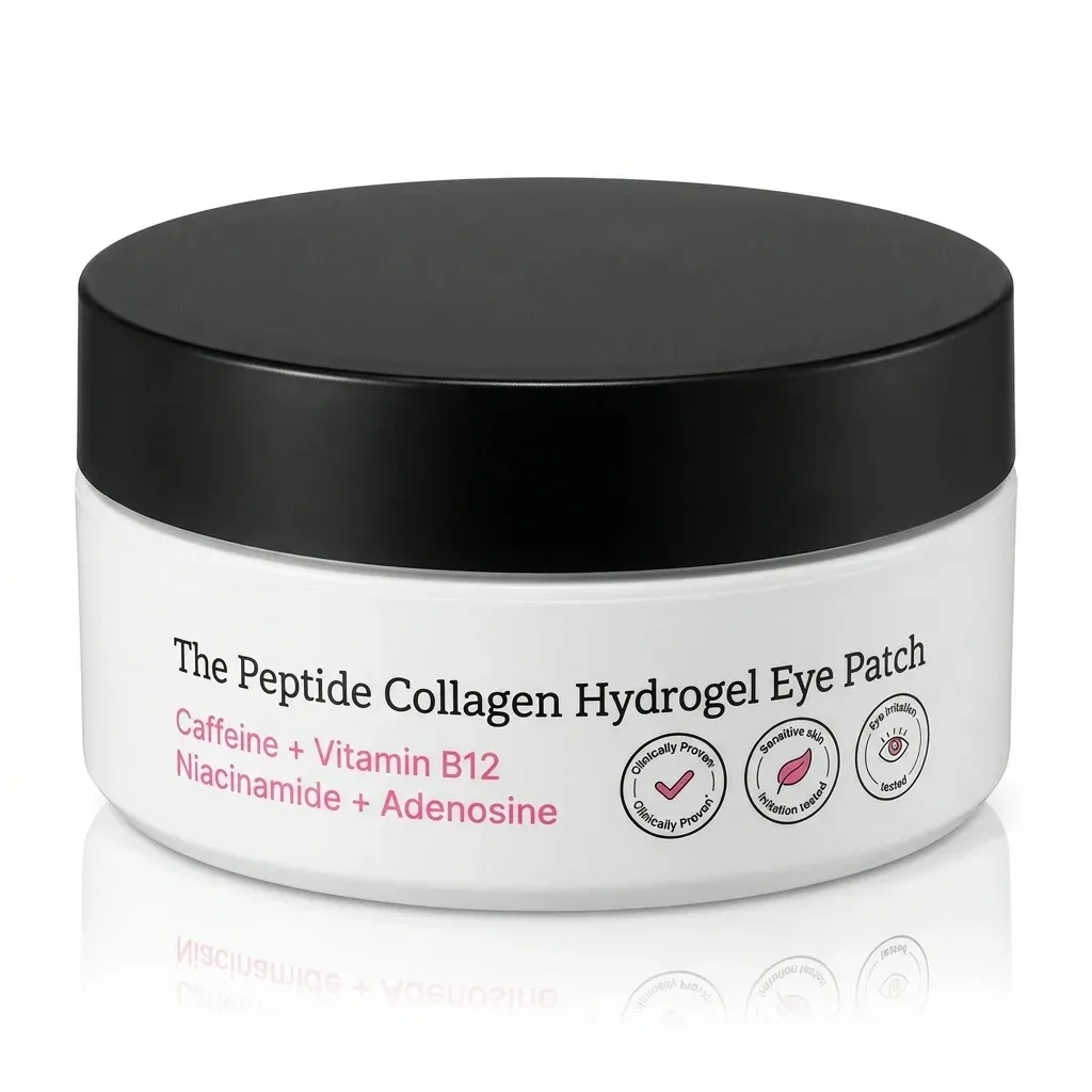 COSRX hydrogel eye patch container studio shot