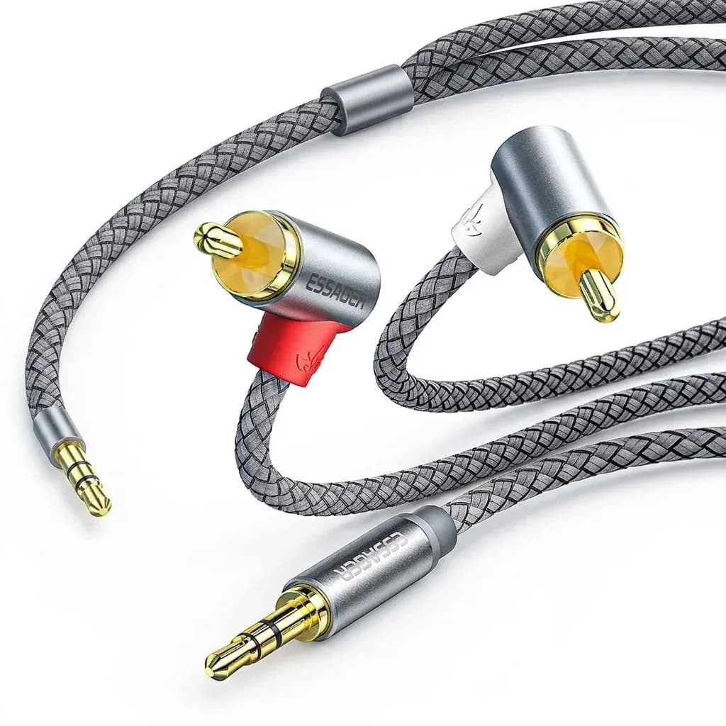 Essager 3.5mm to 2RCA audio cable