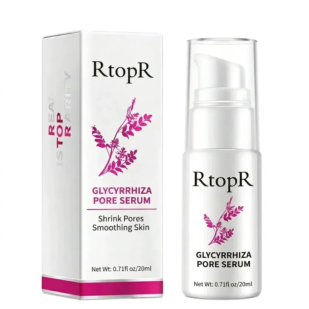RtopR serum bottle and box studio photo