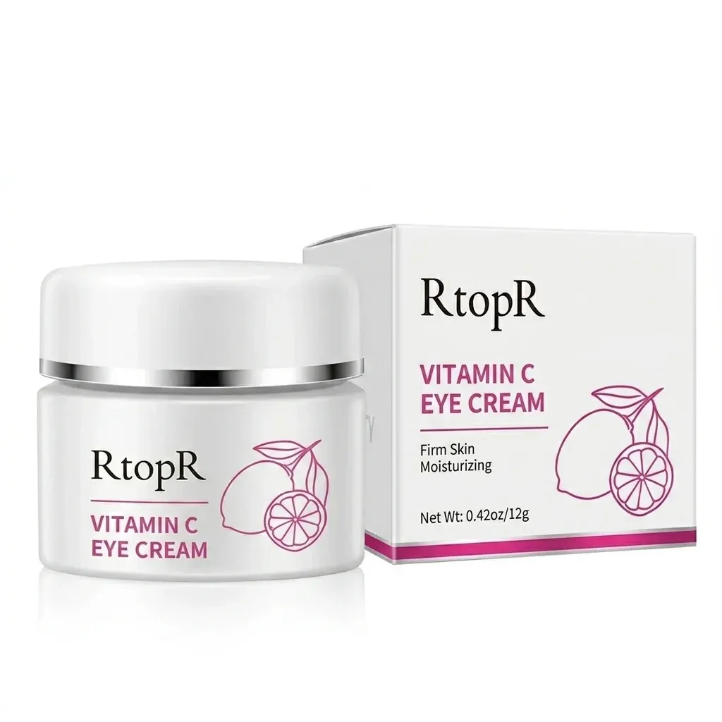 Vitamin C eye cream jar and box