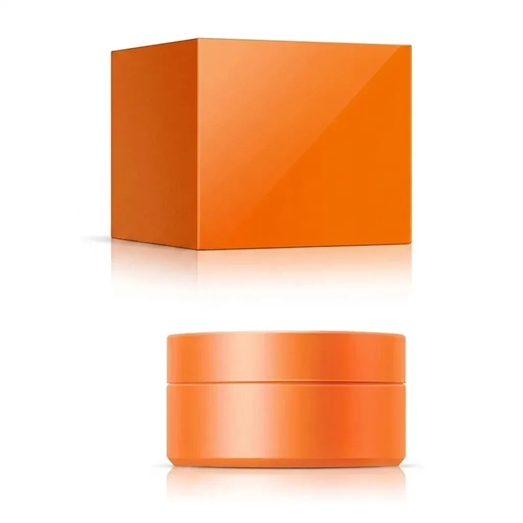 BIOAQUA orange eye mask box and jar