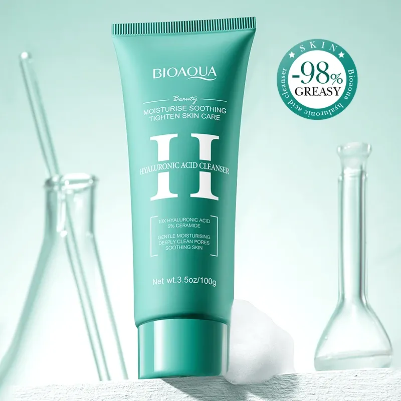 BIOAQUA Hyaluronic Acid Moisturizing Facial Cleanser 100g