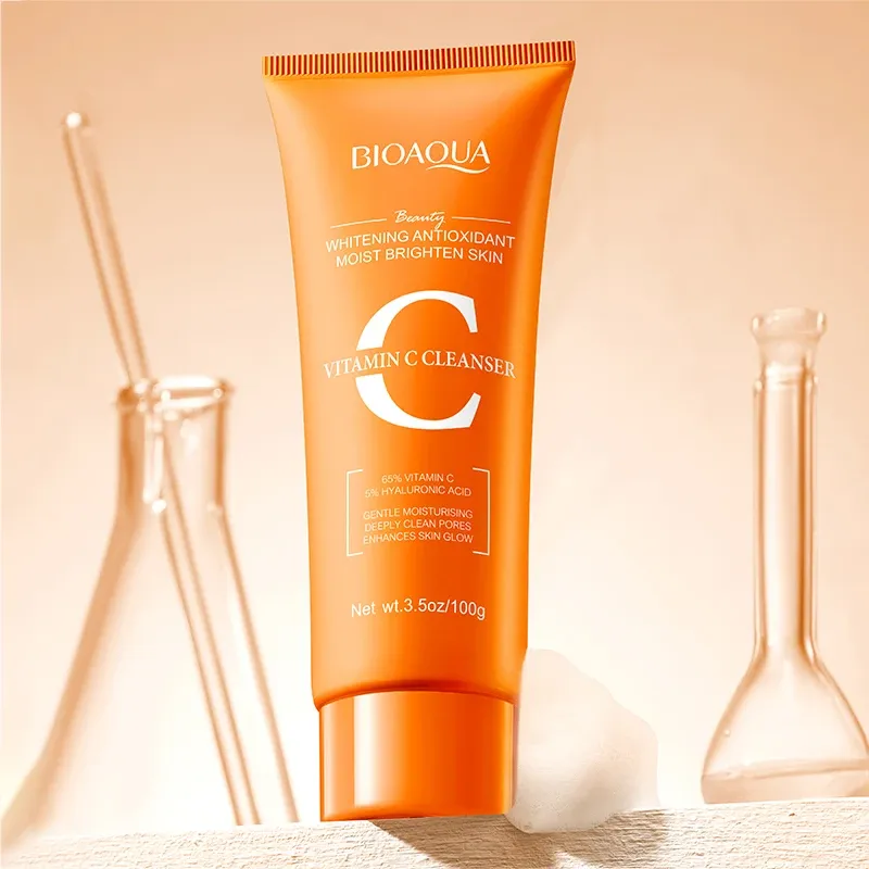 BIOAQUA Vitamin C Foaming Facial Cleanser 100g