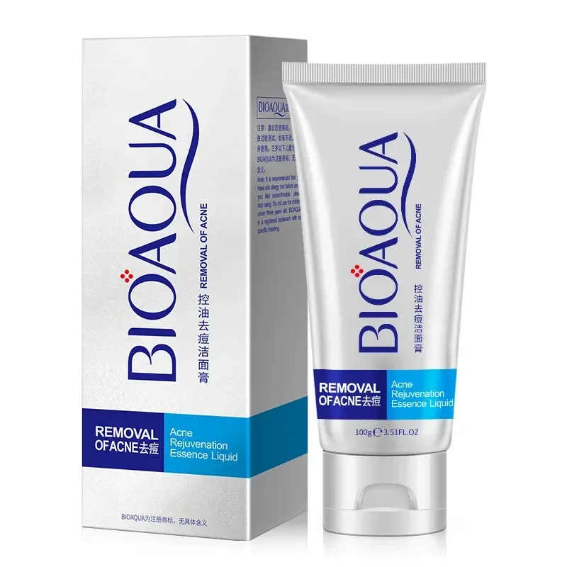 BIOAQUA Oil-Control Deep Cleansing Acne Facial Cleanser 100g