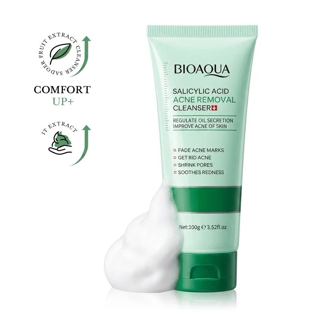 BIOAQUA Salicylic Acid Oil-Control Facial Cleanser