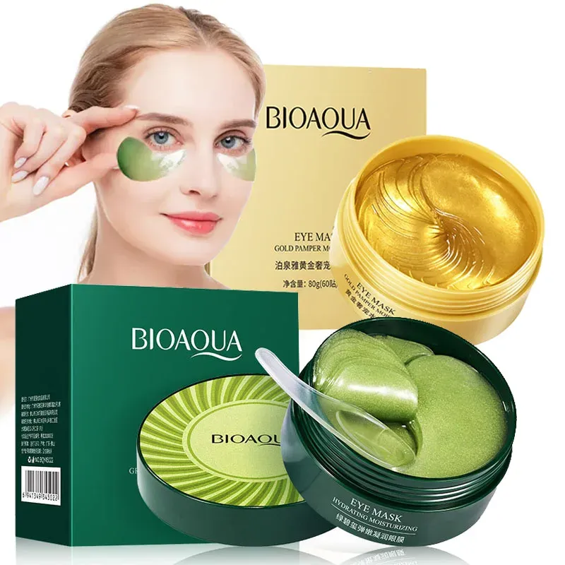 BIOAQUA Collagen Under-Eye Gel Mask Set, 60 Pcs