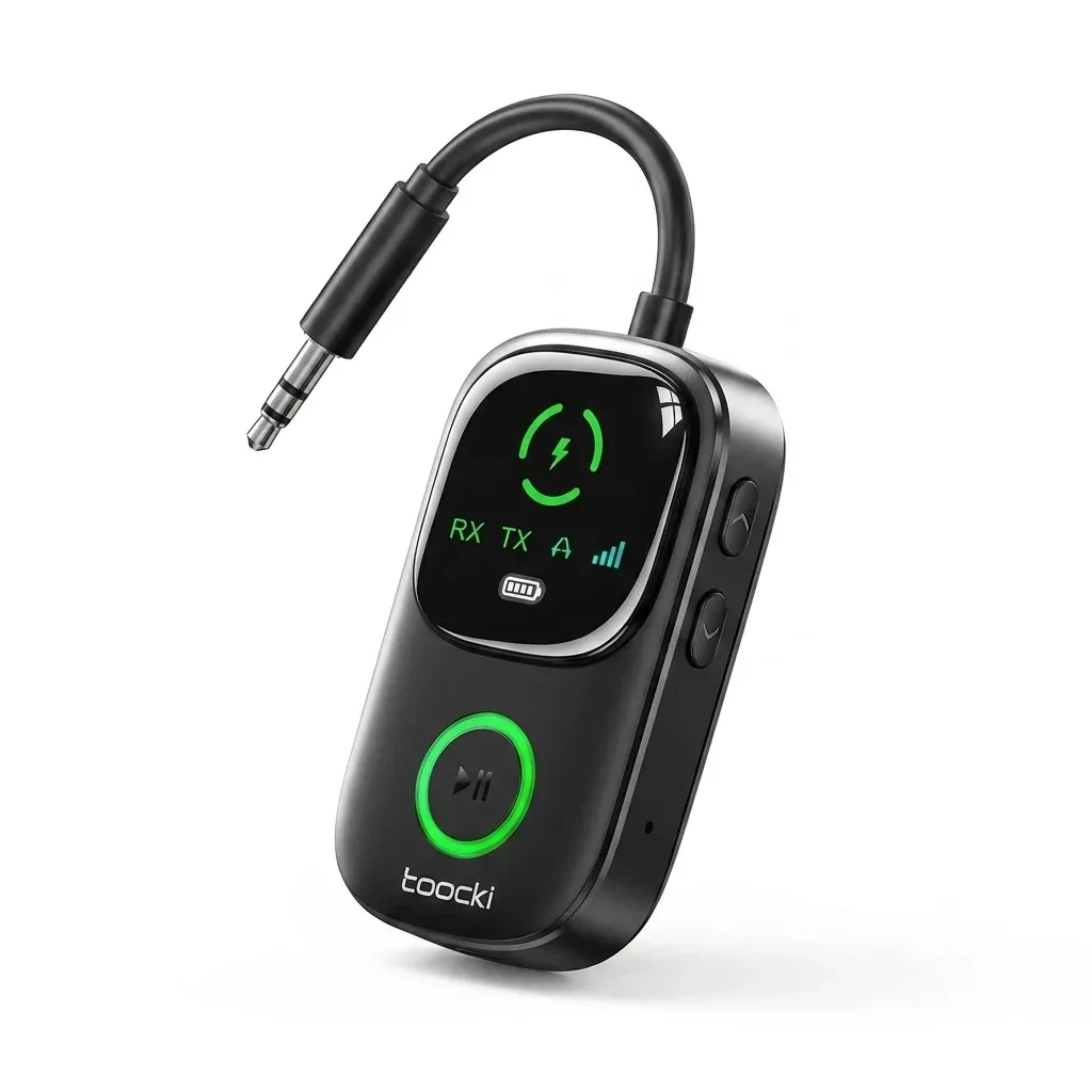 Toocki BT05 Bluetooth 5.4 AUX Receiver and Transmitter