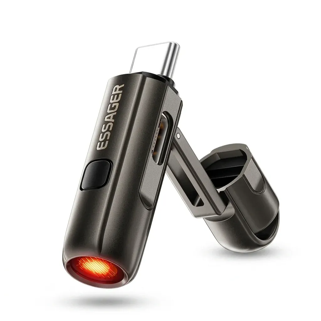 Essager USB-C Mini Car Lighter Adapter with Air-Blow Function