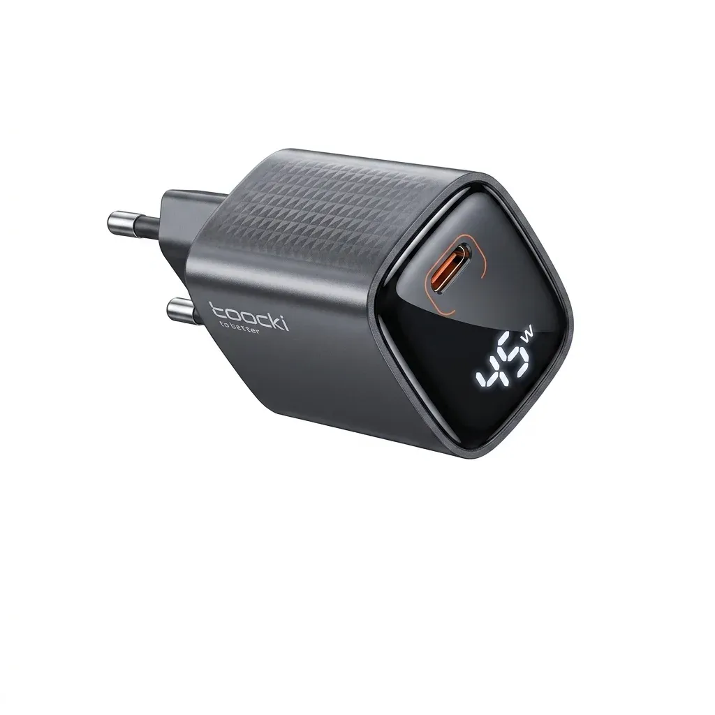 Toocki 45W GaN USB-C Fast Charger with LED Display