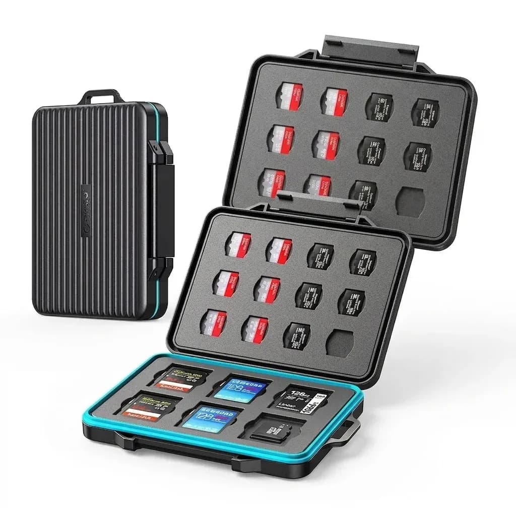 Orico Waterproof 24-Slot Memory Card Case