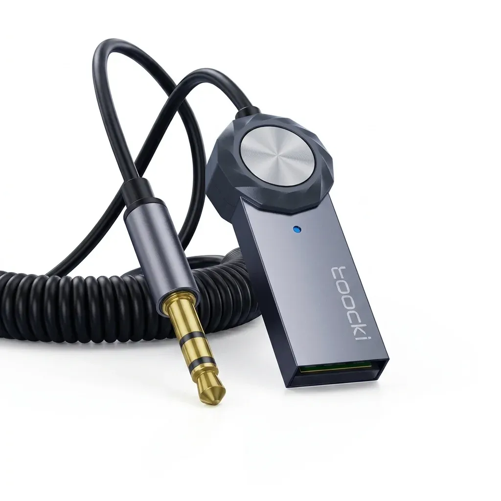 Toocki BT01 USB Bluetooth AUX Car Audio Adapter