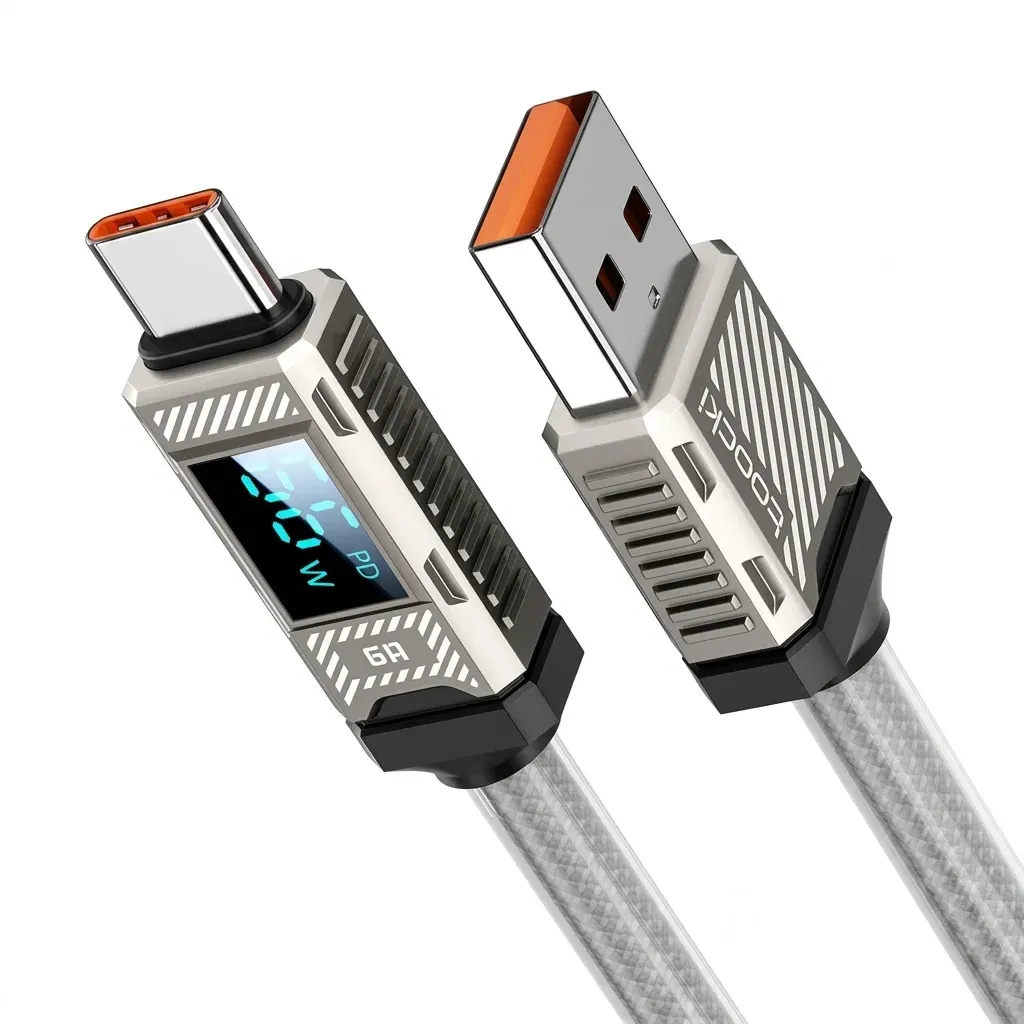 Toocki 66W USB-C Display Fast Charging Cable