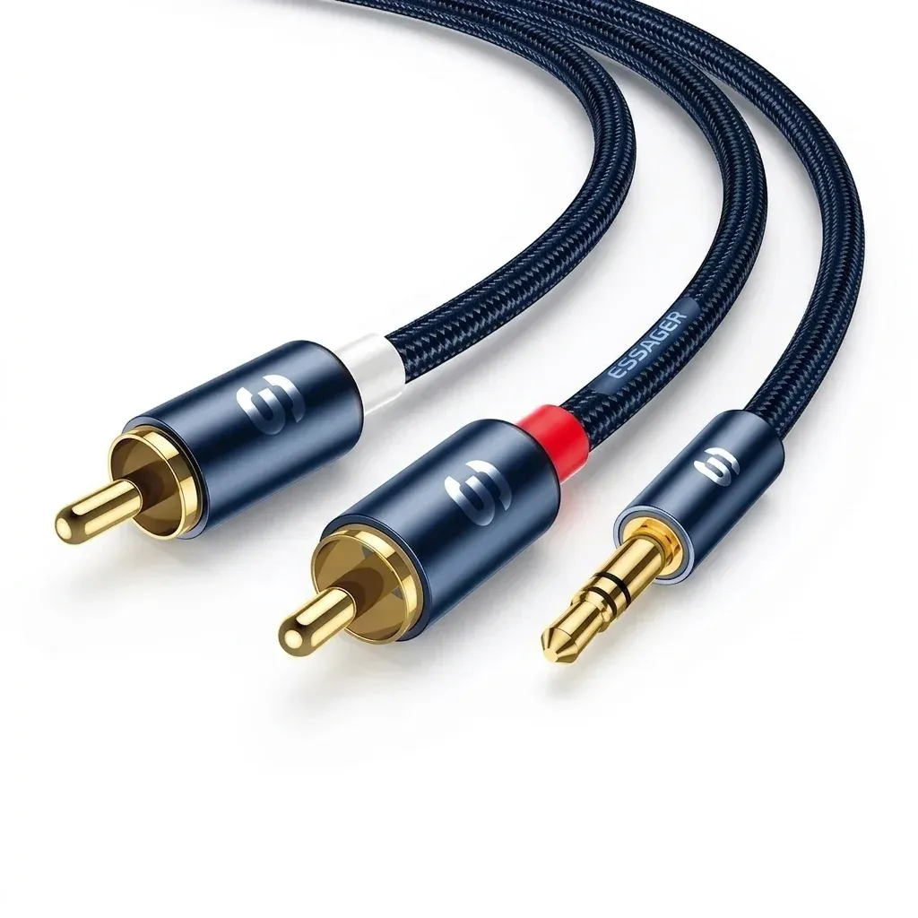 Essager 3.5mm to 2 RCA Audio Splitter Cable